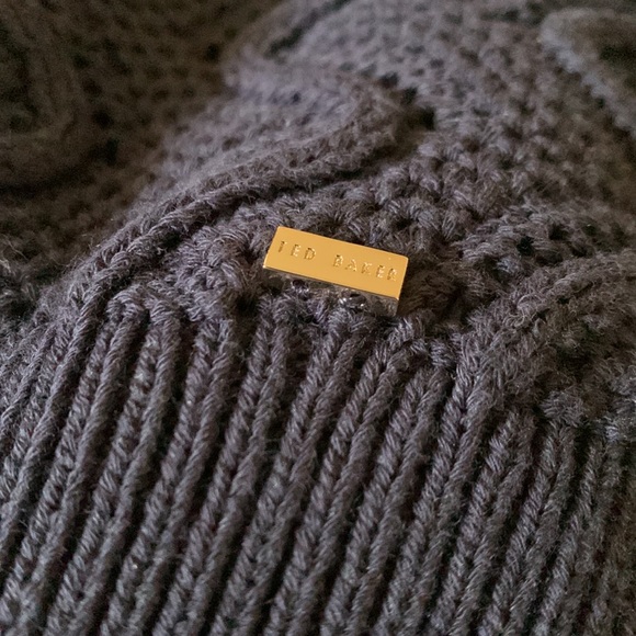 Ted Baker London Romanu Cotton Blend Pointelle Sweater Size 3 - Picture 8 of 16